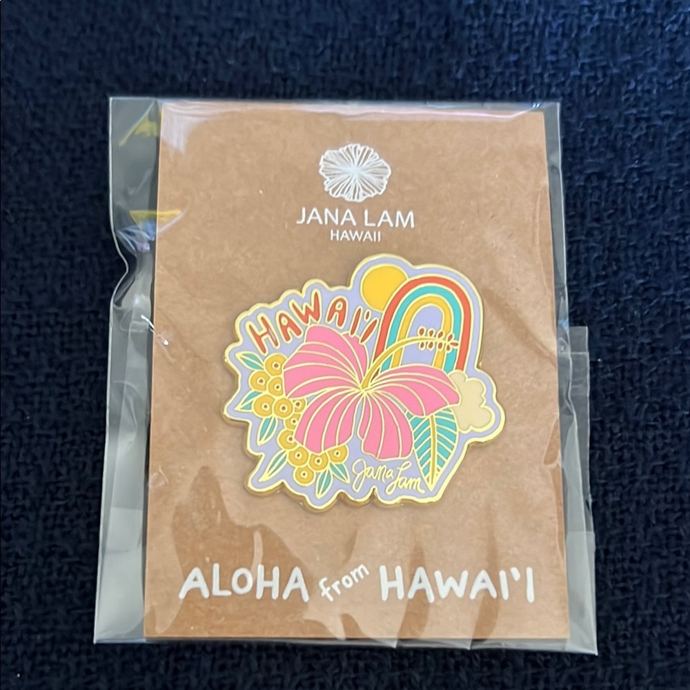Jana Lam Hawaii Enamel Pin